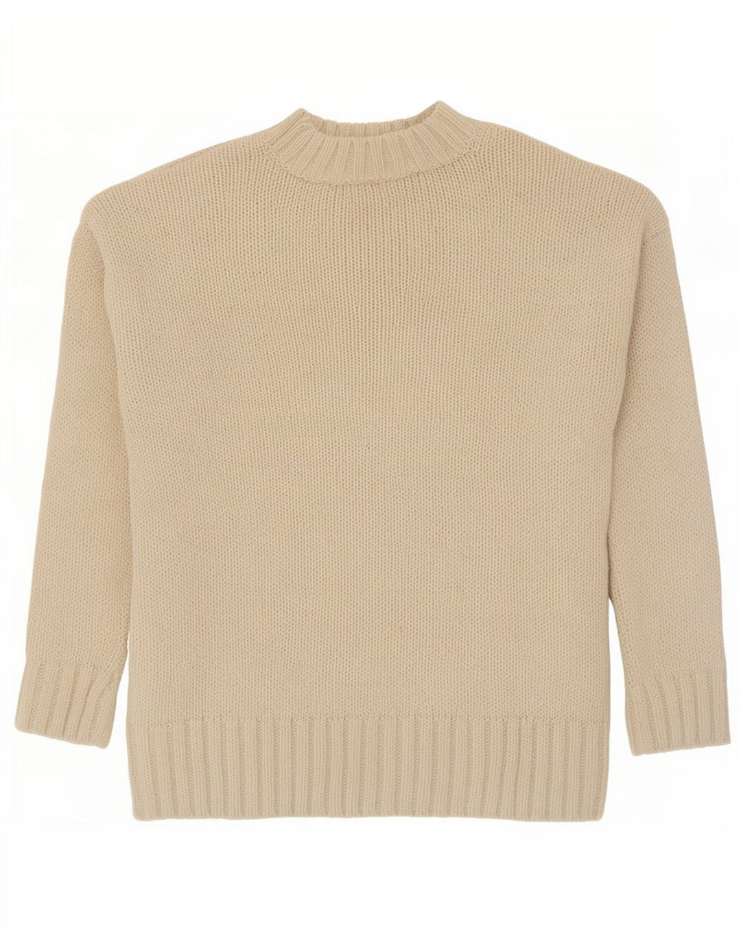 French Connection Herre Boat Neck Jumper Sweater XS Beige Polyamid