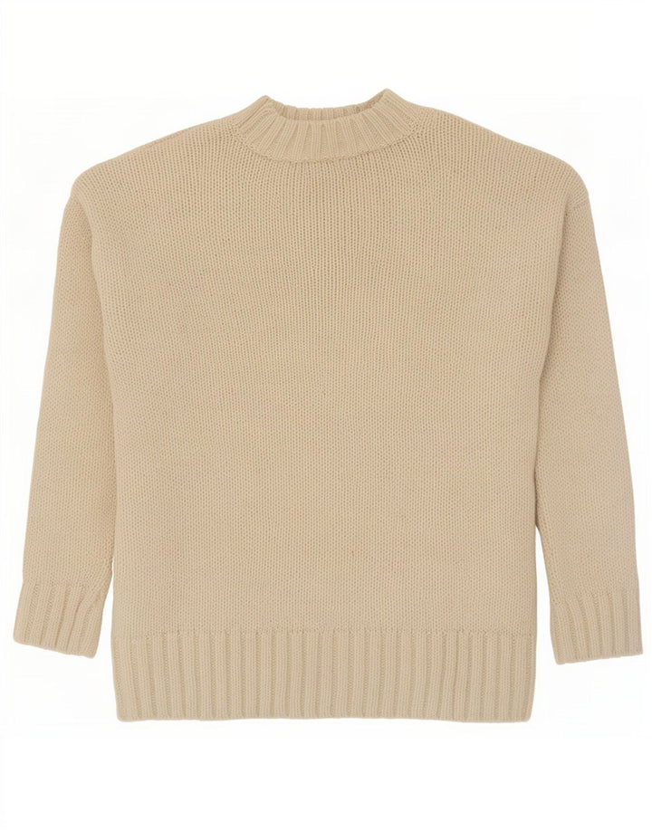 French Connection Herre Boat Neck Jumper Sweater XS Beige Polyamid