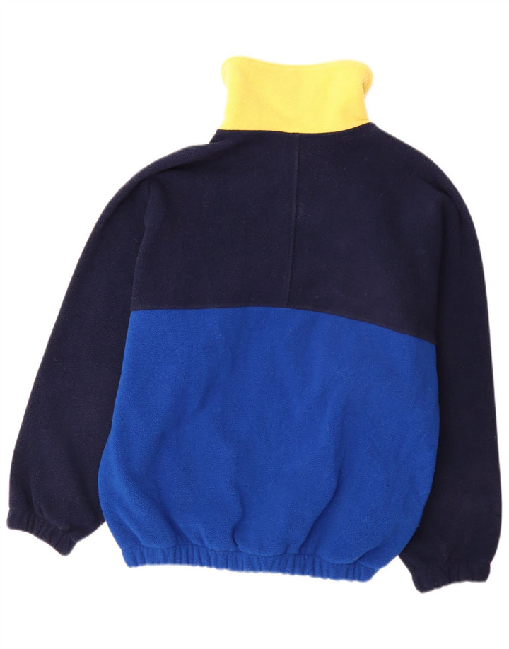 Ανδρικό μπουφάν Dolomiten Fleece UK 36 Small Blue Colorblock Πολυεστέρας