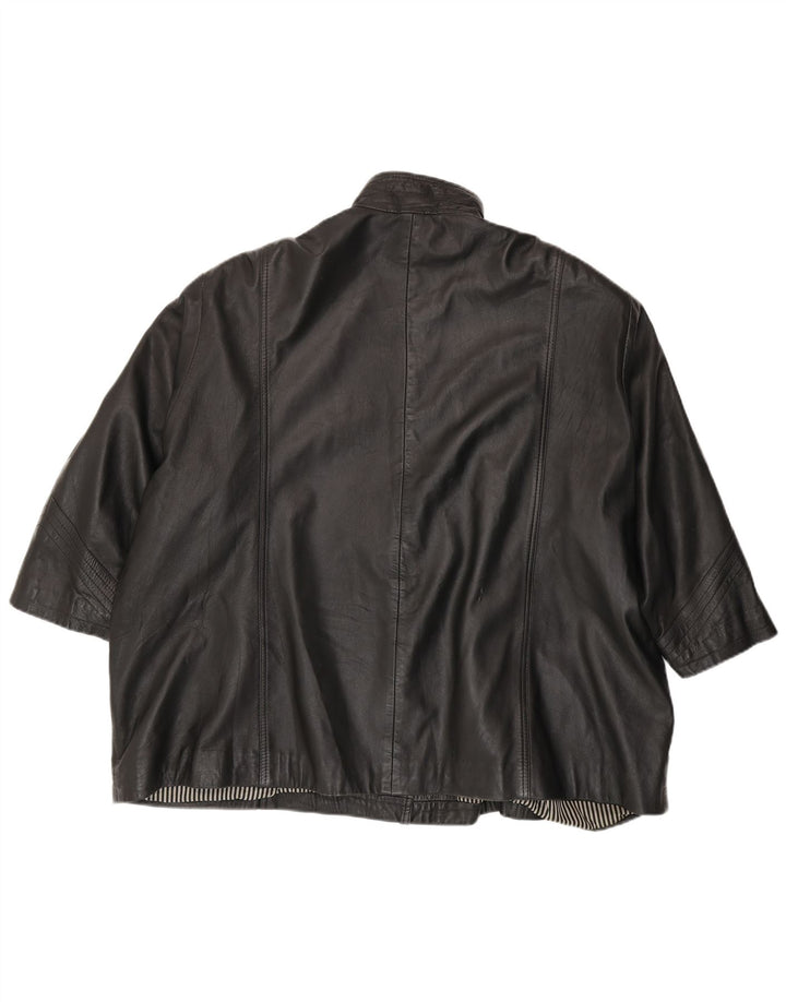 Giacca in pelle da donna Max Moser EU 56 6XL Pelle nera