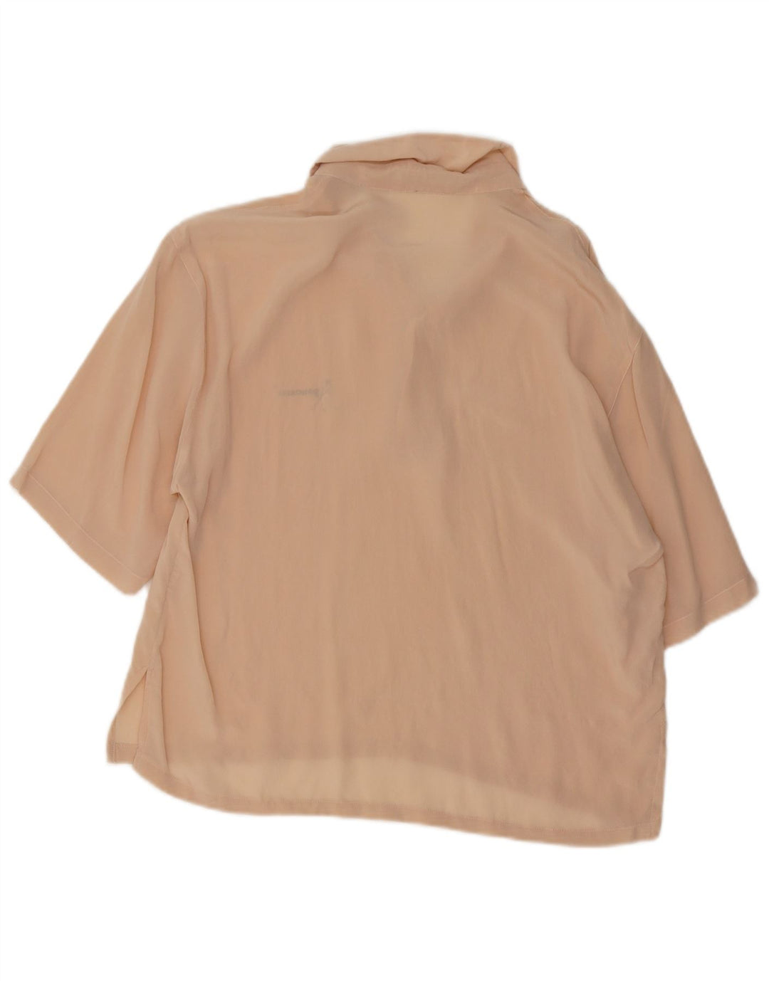Pancaldi & B Kortærmet Herreskjorte Størrelse 15 1/2 39 Medium Beige