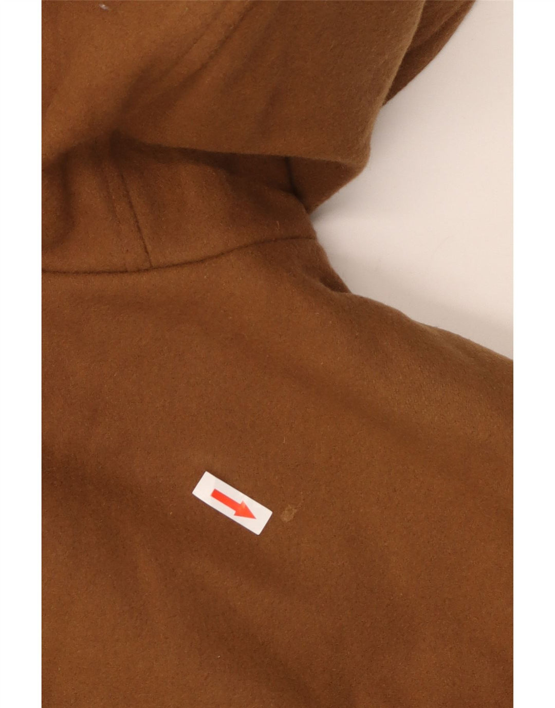 Montgomery con cappuccio da uomo Faciba IT 50 Large in lana marrone