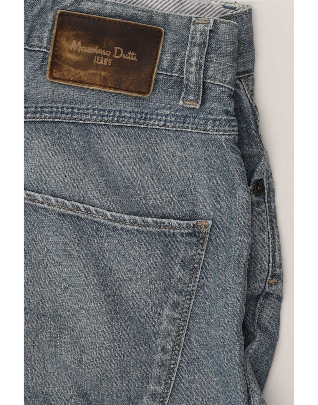 Massimo Dutti Womens Straight Jeans W34 L26 Blue
