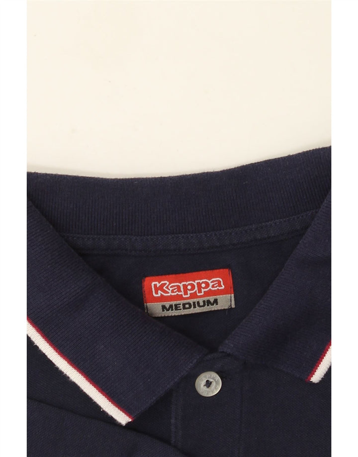 Polo Kappa Hombre Azul Marino Medio