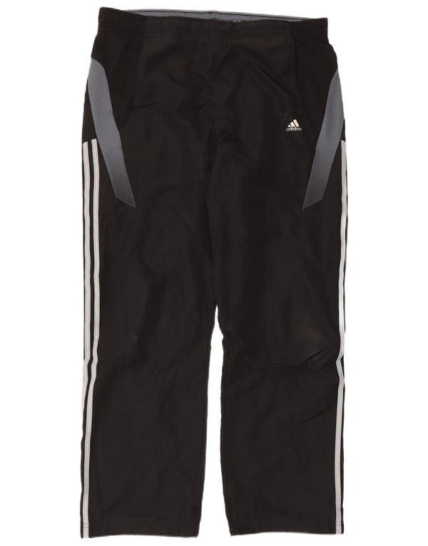 Adidas Pantalon de survêtement Climacool pour homme Large Noir Colorblock Polyester