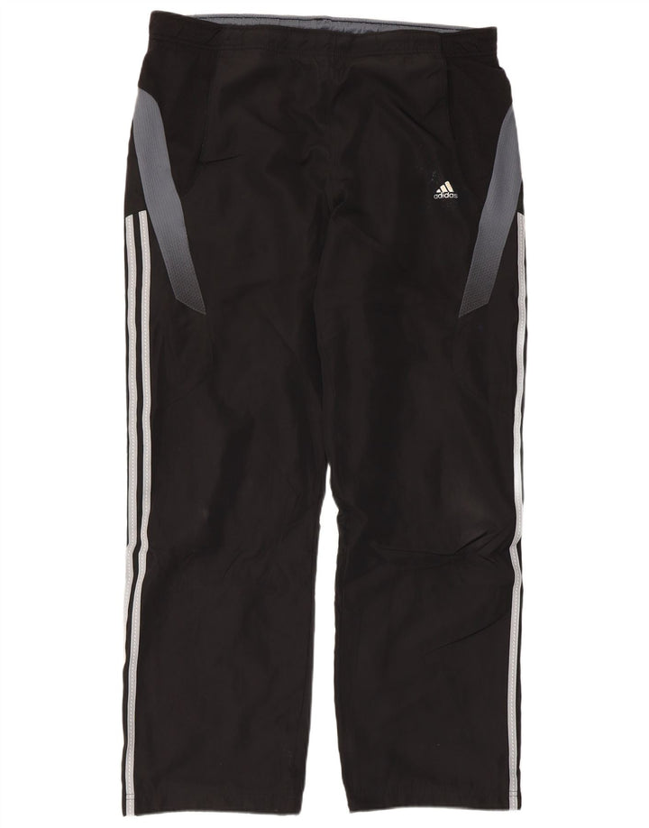 Adidas Pantalon de survêtement Climacool pour homme Large Noir Colorblock Polyester