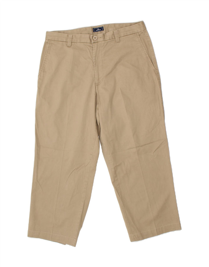 DOCKERS Mens Straight Chino Trousers W34 L26  Beige Cotton Vintage Dockers and Second-Hand Dockers from Messina Hembry 