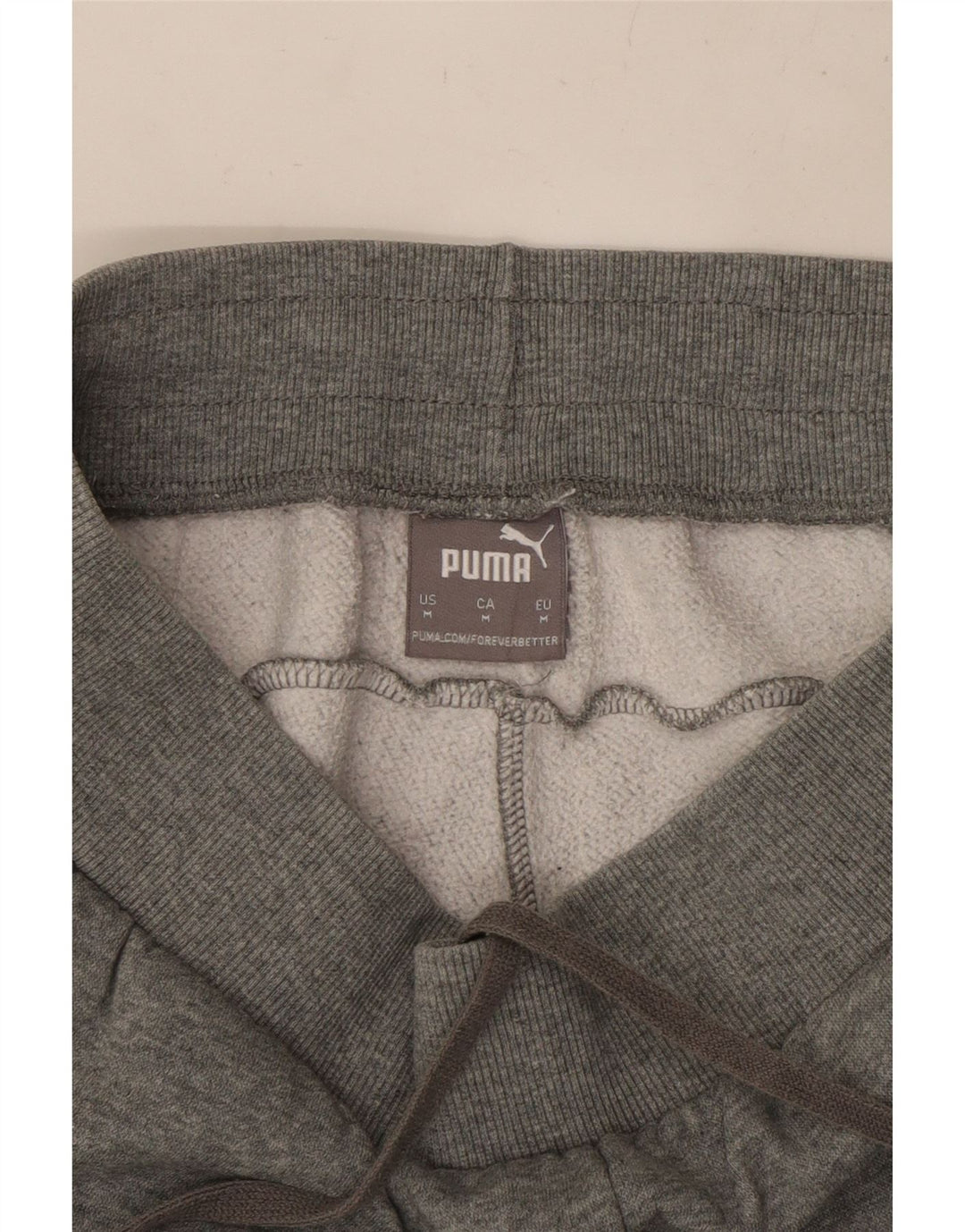 Pantaloni da tuta con grafica PUMA da uomo Joggers grigio medio color block