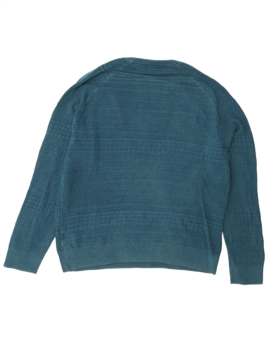 Marks & Spencer Mens Autograph Slim Fit Crew Neck Jumper Sweater Large Blue