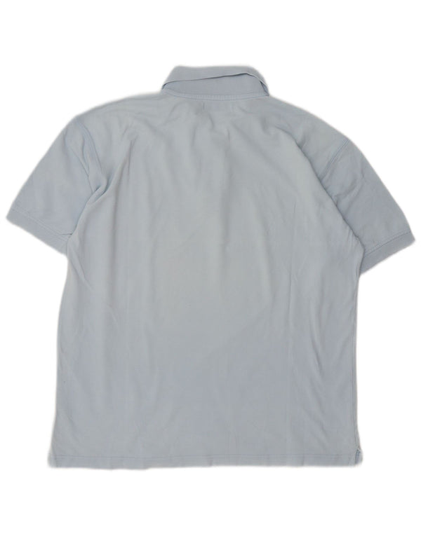 Asics Mens Polo Shirt Large Blue