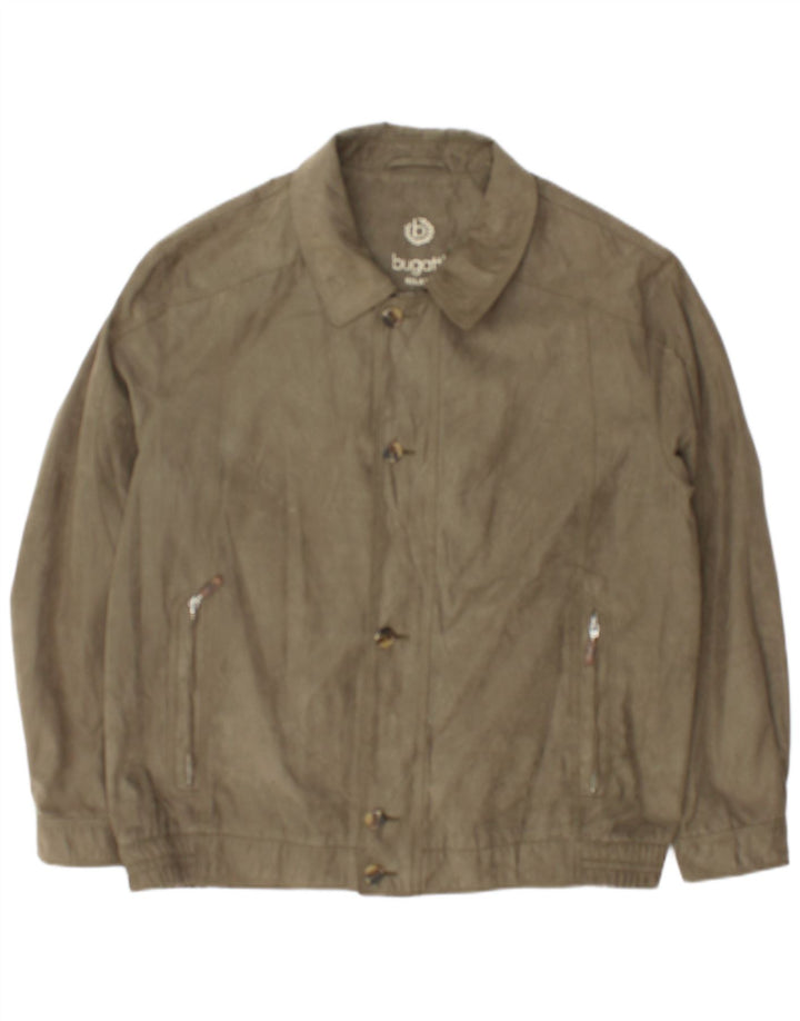 Bugatti Herre Bomberjakke IT 56 3XL Khaki Polyester