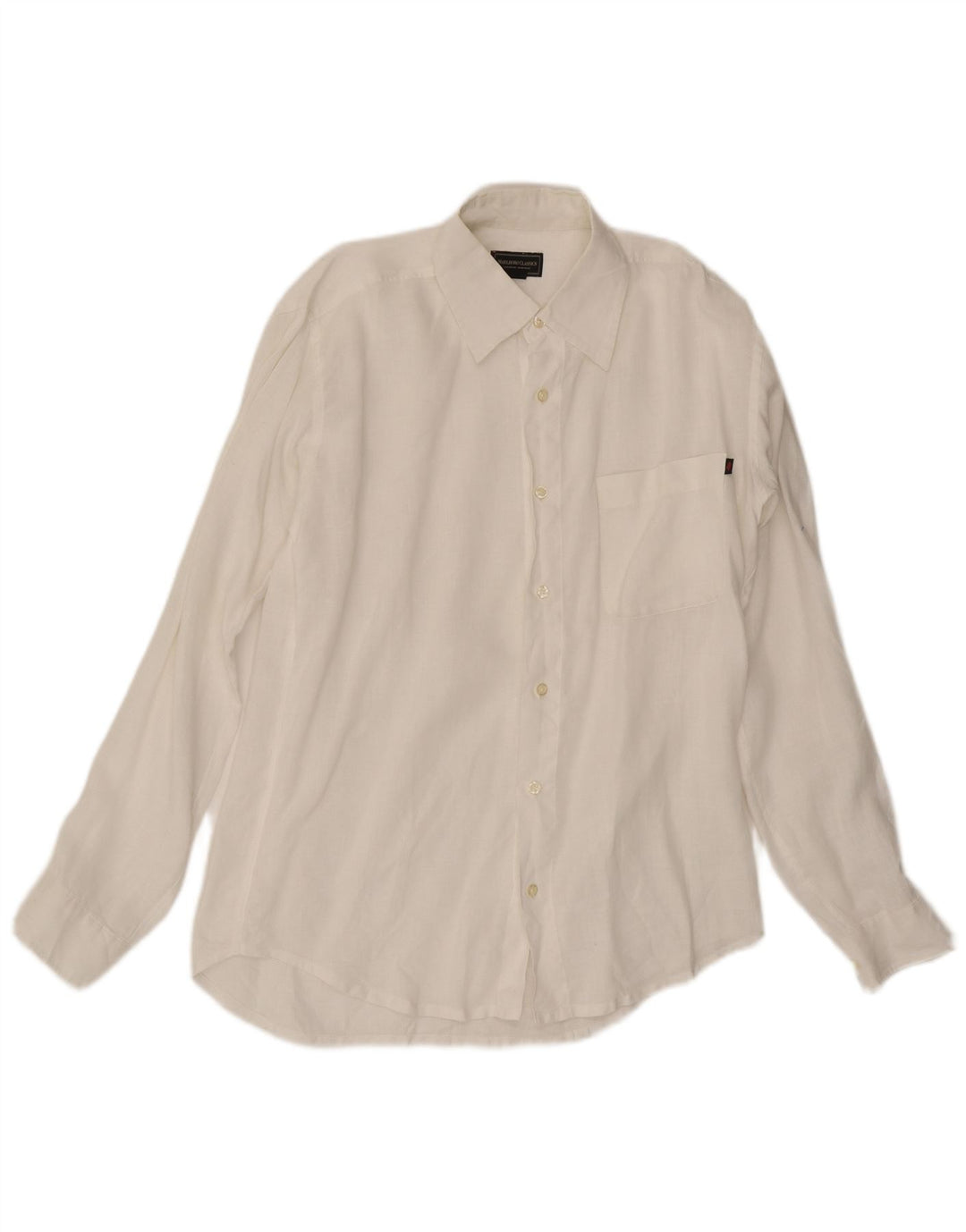 Marlboro Classics Mens Shirt Large White