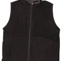 Marks & Spencer Herre Fleecejakke UK 44 2XL Sort Polyester