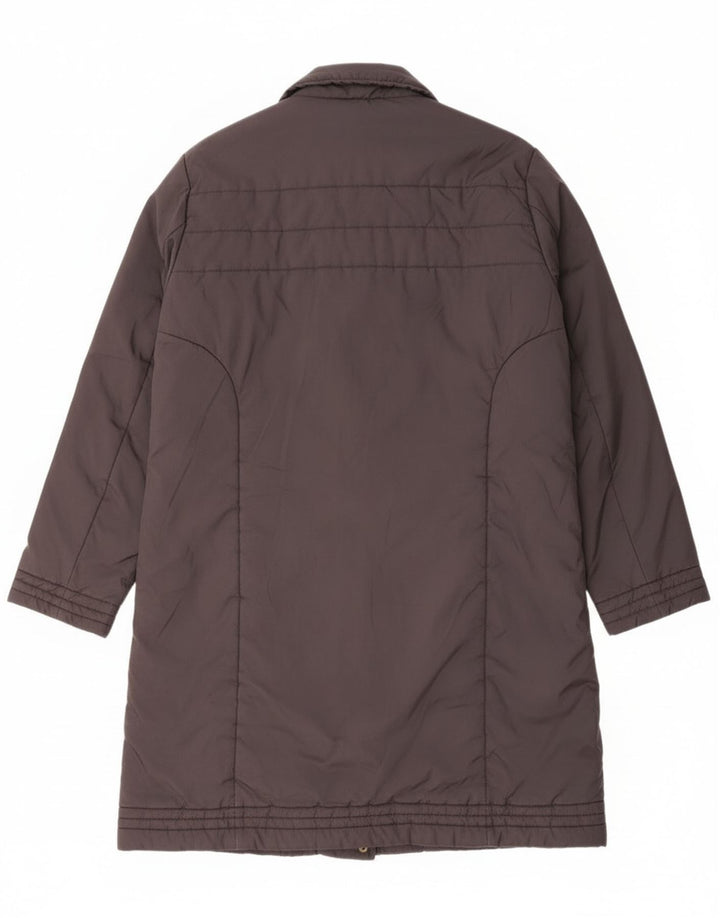 Adidas Womens Padded Coat UK 16 Large Grey Polyamide