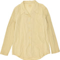 SUPERGA Womens Shirt IT 46 Large Beige Flax | Vintage Superga | Thrift | Second-Hand Superga | Used Clothing | Messina Hembry 