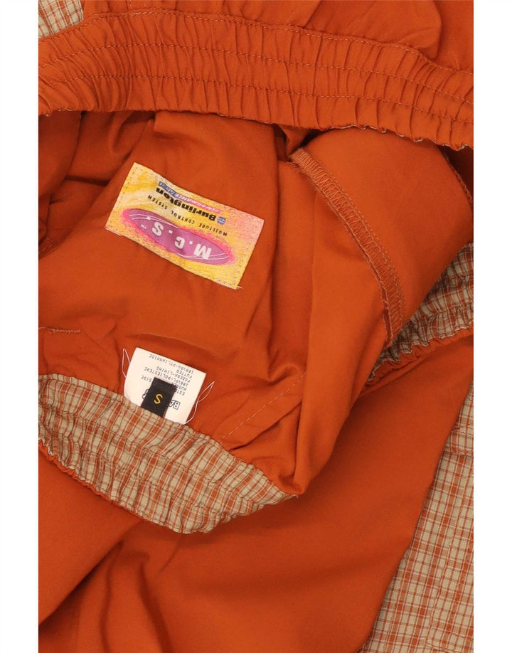 Bailo Herren Cargo-Trainingshose, klein, Orange, Farbblock, Polyester