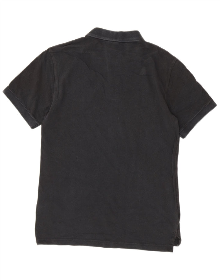 NIKE Mens Polo Shirt Small Black Cotton