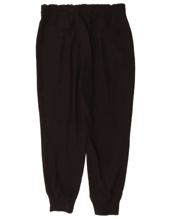 Zara Womens Joggers Trousers Large W30 L27 Black