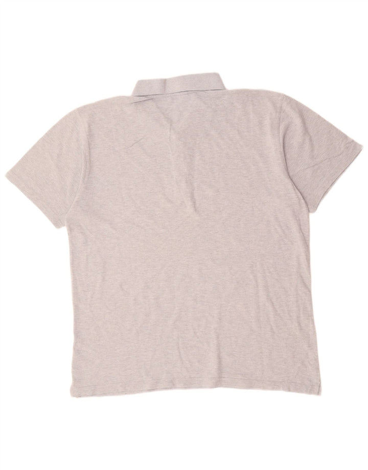 Reebok herre poloshirt XL grå bomuld