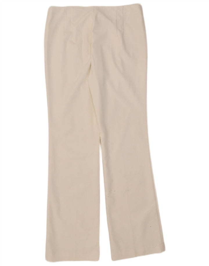 Zara Womens Bootcut Casual Trousers XL W32 L32 White