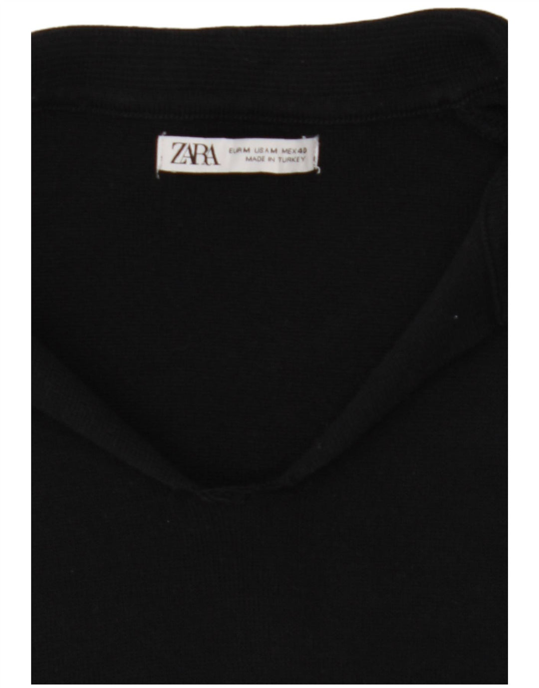 Męska koszulka polo ZARA, średni granat