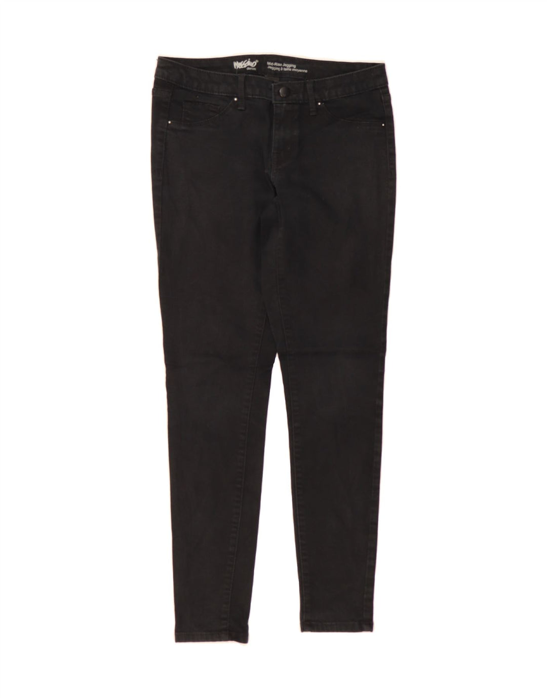 MOSSIMO Womens Mid Rise Jegging Jeans US 6 Medium W28 L29 Black Cotton Vintage Mossimo and Second-Hand Mossimo from Messina Hembry 