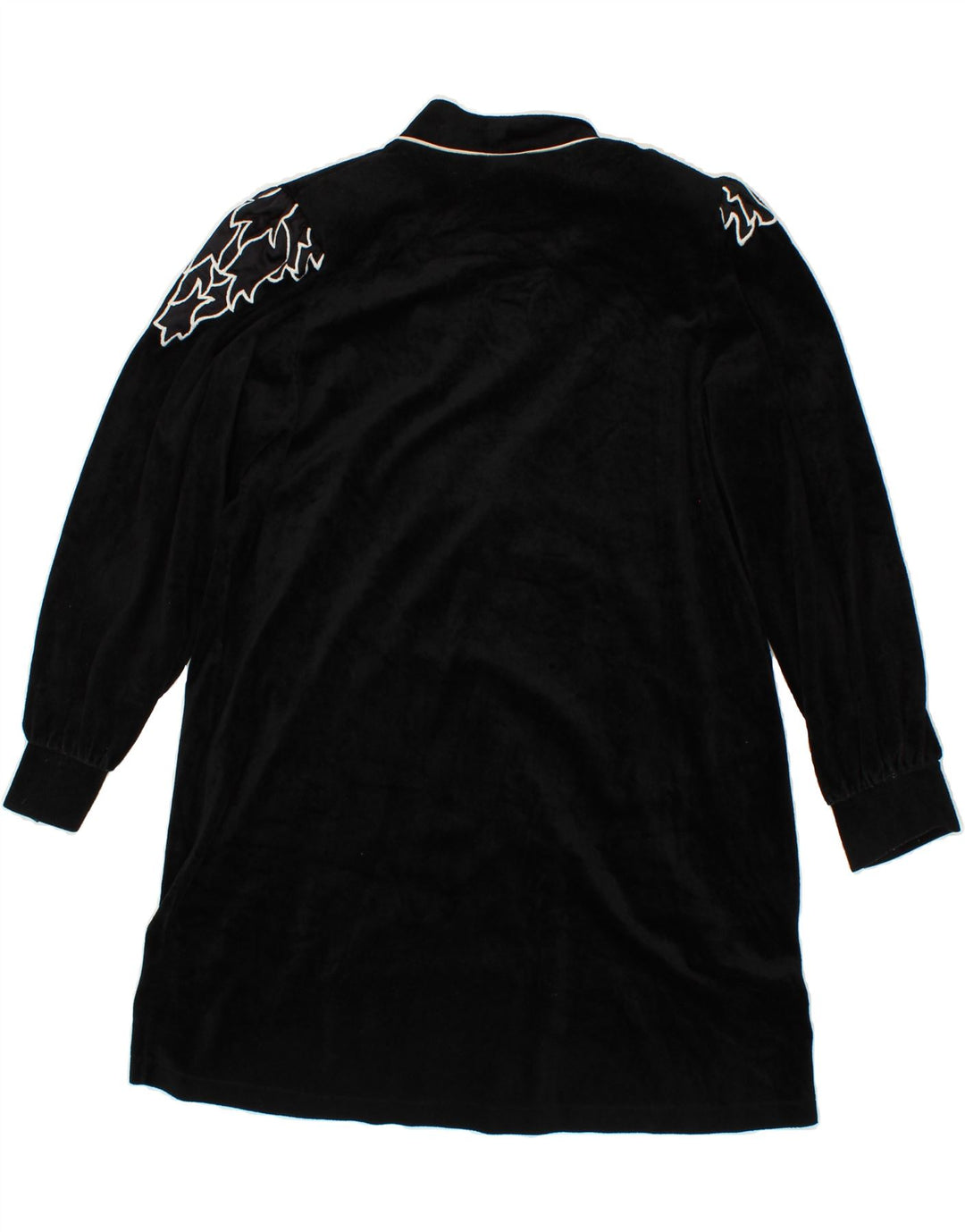 CLASSICS Womens Robe Dress UK 10/12 Small Black Triacetate Vintage Classics and Second-Hand Classics from Messina Hembry 