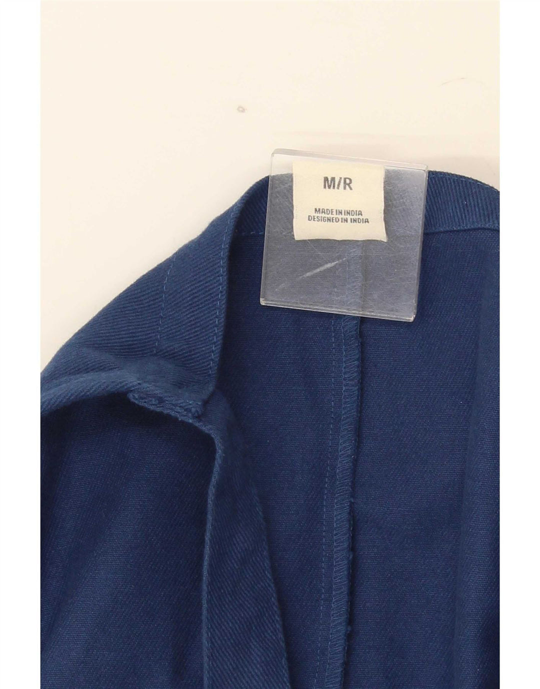 Lucy & Yak Mens Tapered Dungarees Trousers Medium Navy Blue