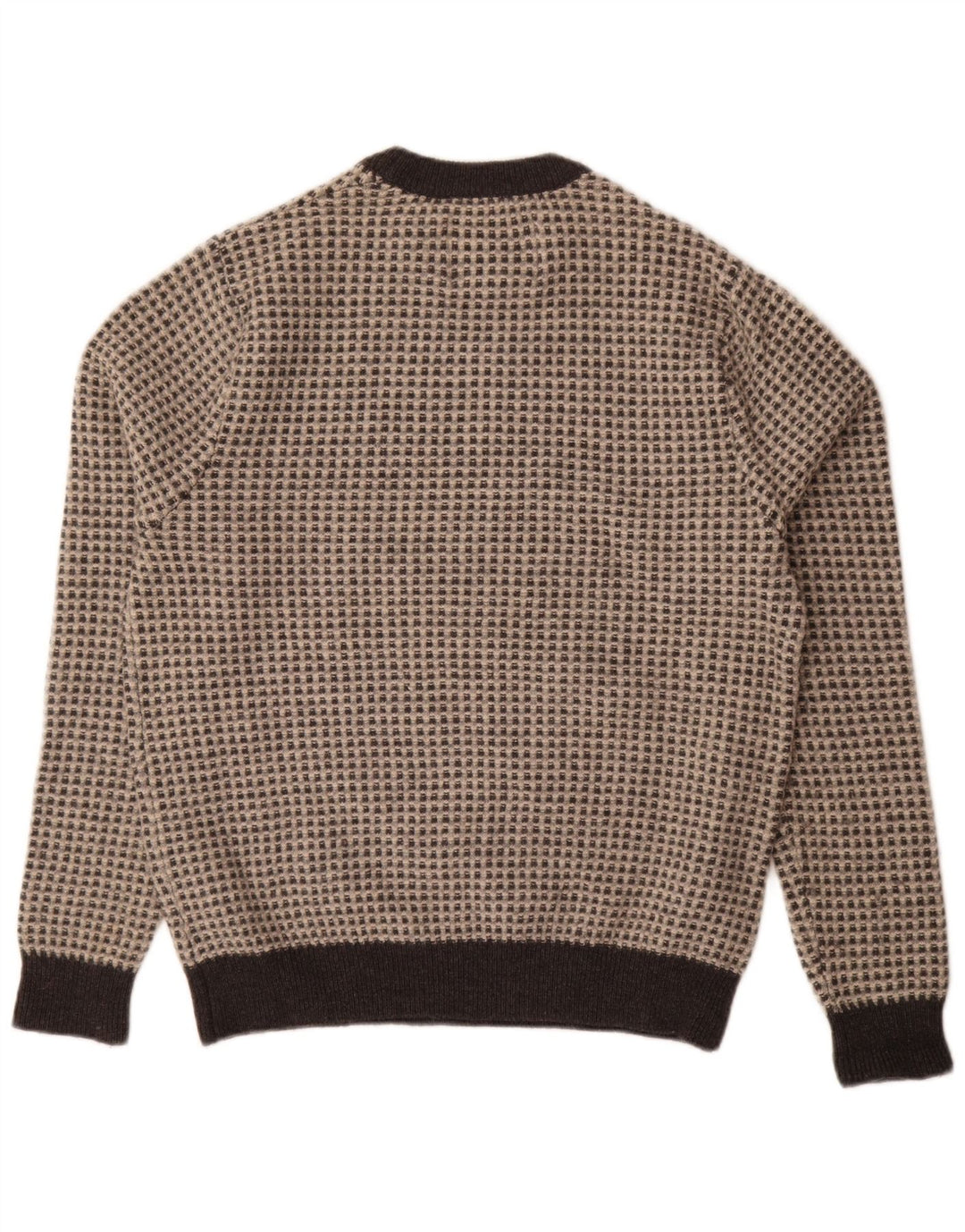 Jack Wills Pull col rond pour homme XL en laine mouchetée gris