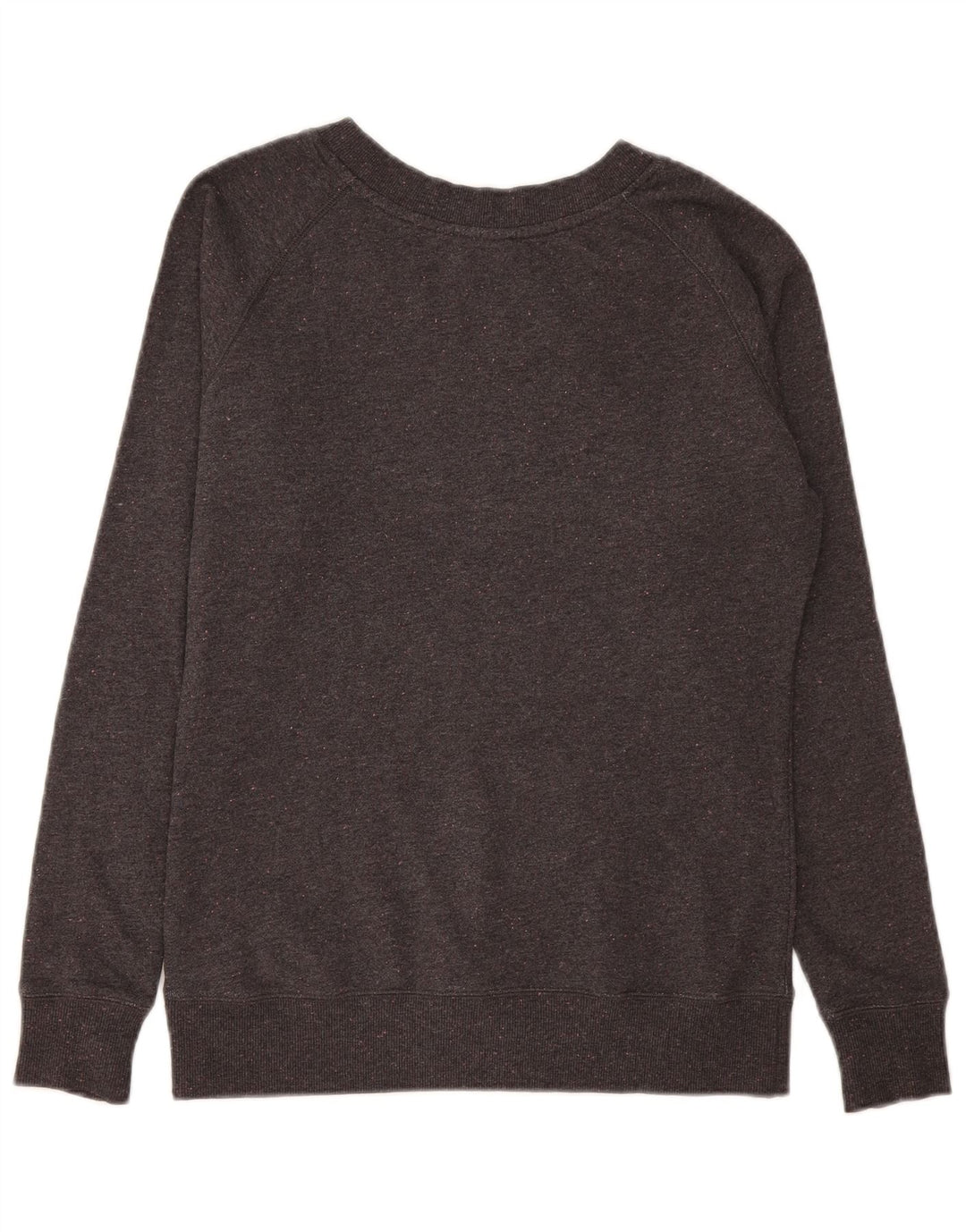 Animal Dame Sweatshirt Jumper UK 10 Small Grey Flecked