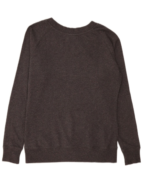 Animal Dame Sweatshirt Jumper UK 10 Small Grey Flecked