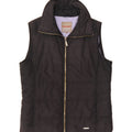 PACO Womens Padded Gilet UK 10 Small Black Polyester Vintage Paco and Second-Hand Paco from Messina Hembry 