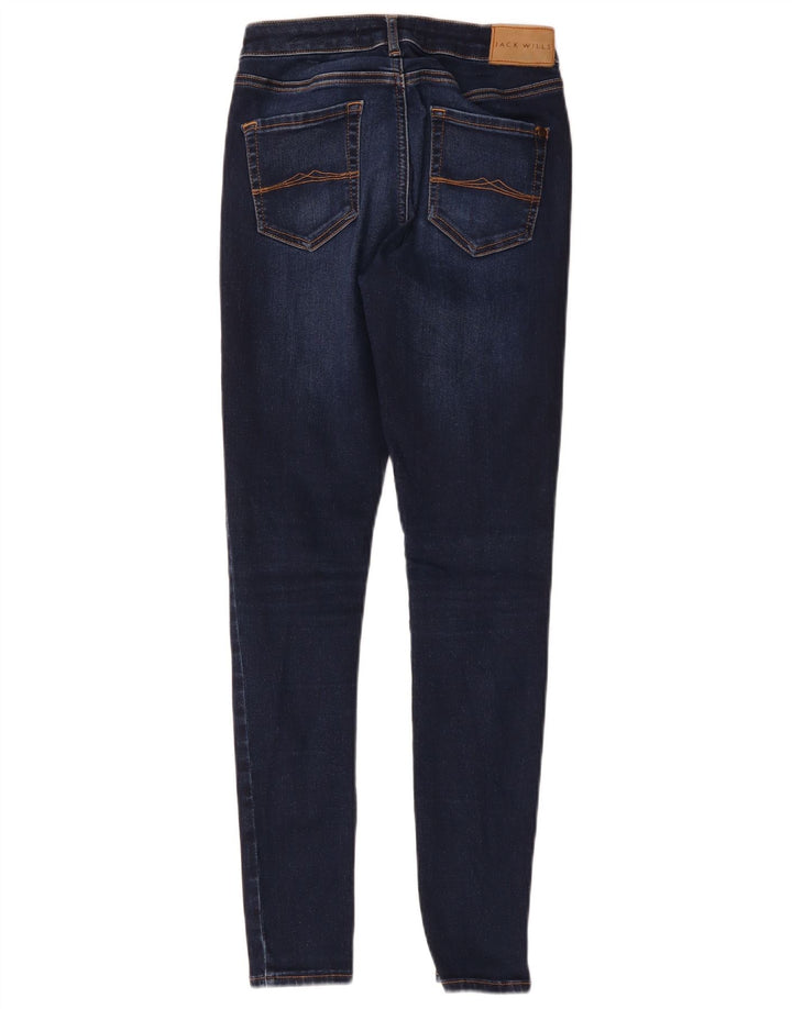Jack & Jones Womens Skinny Jeans W26 L28 Navy Blue Polyester