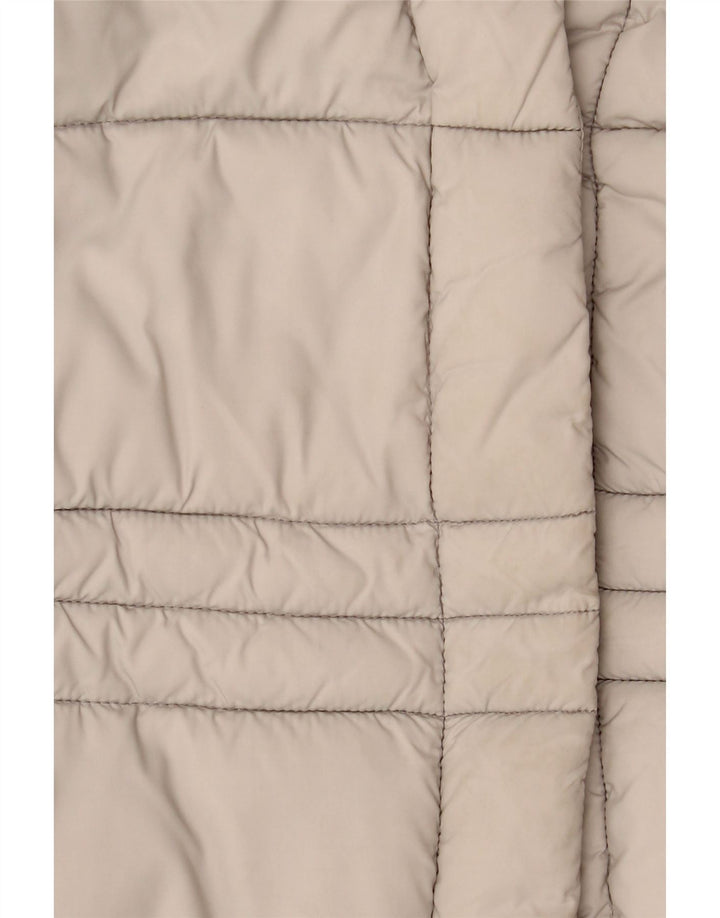 GUESS Polstret jakke til kvinder UK 16 Large Beige Polyester