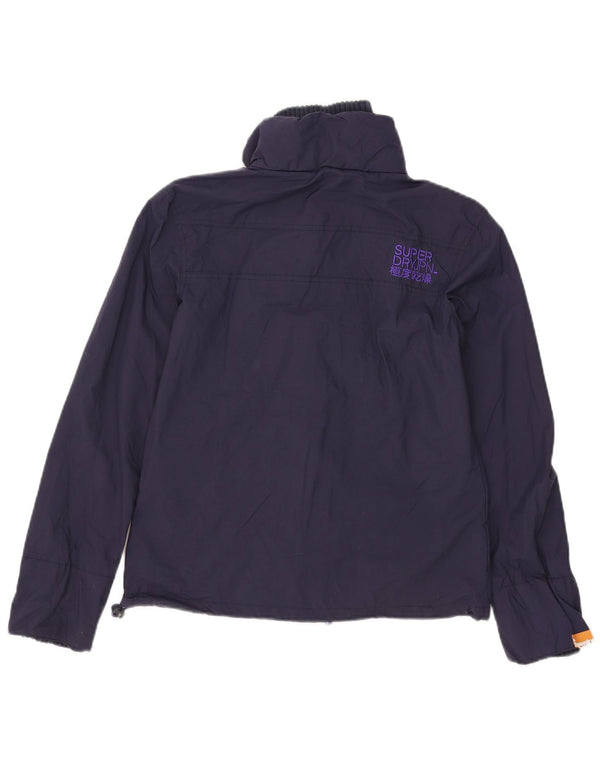 Giacca a vento da donna Superdry The Windcheater UK 10 Small Blu Navy