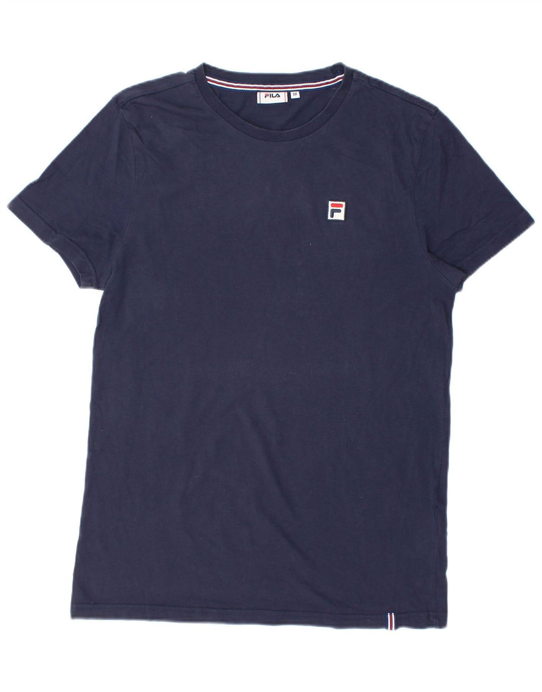 Fila Herren T-Shirt Top Medium Marineblau Baumwolle