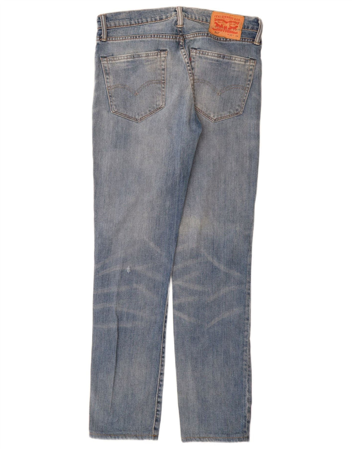 Levi's Mens 511 Slim Jeans W32 L31 Blue Cotton