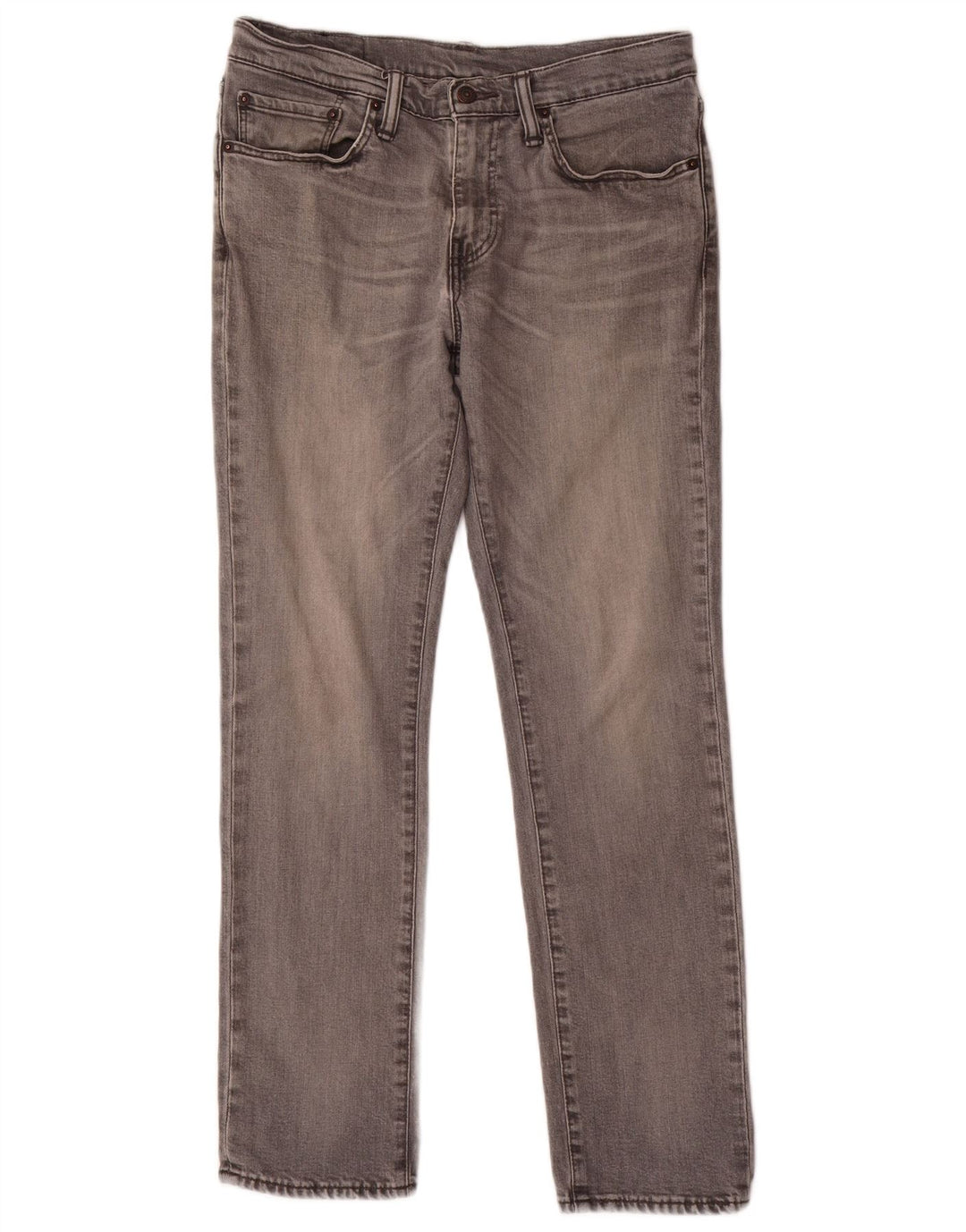 Levi's Womens 511 Slim Jeans W32 L30 Grey Cotton