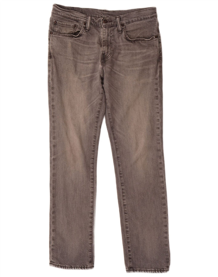 Levi's Womens 511 Slim Jeans W32 L30 Grey Cotton