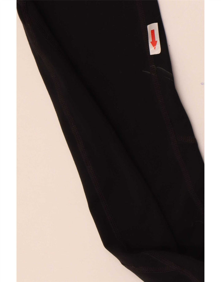 Gap Damen Leggings UK 10 Small Schwarz Polyester