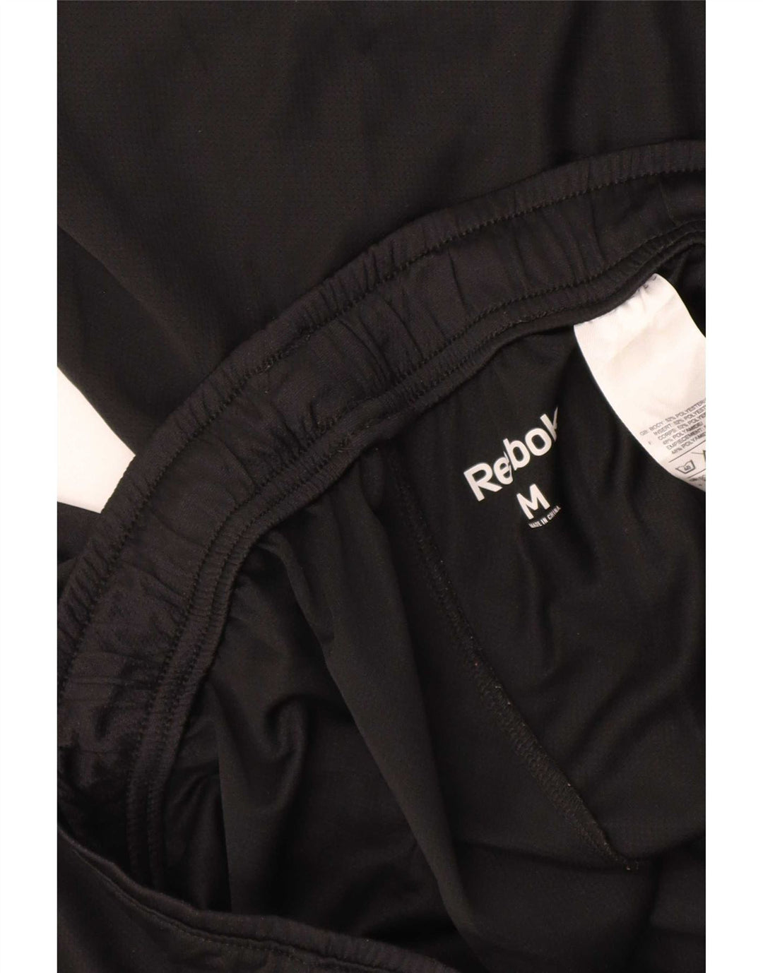 Reebok Mens Sport Shorts Medium Black Polyester