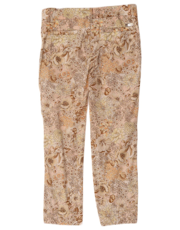 Conte of Florence Pantalon court pour femme IT 42 Medium W30 L25 Rose Floral