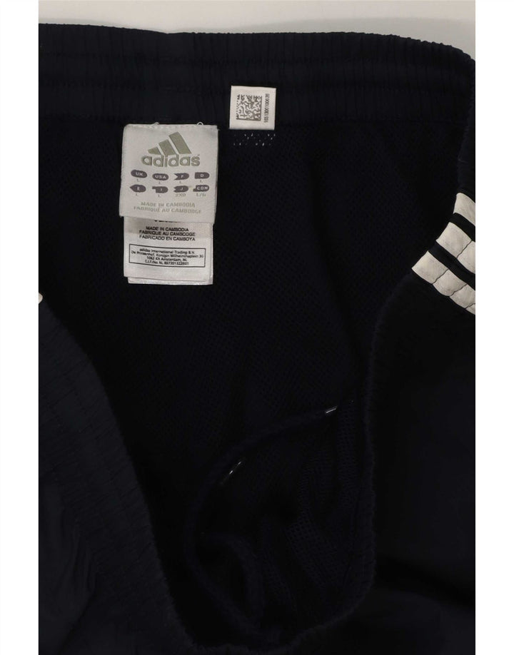 Adidas Herre Cargo Capri Træningsdragt Bukser Large Navy Blue Polyester