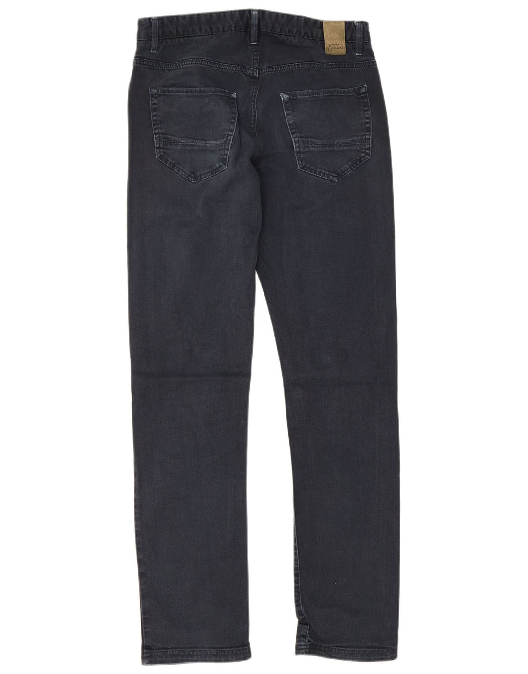 Guess Mens Slim Jeans W30 L33 Navy Blue Cotton