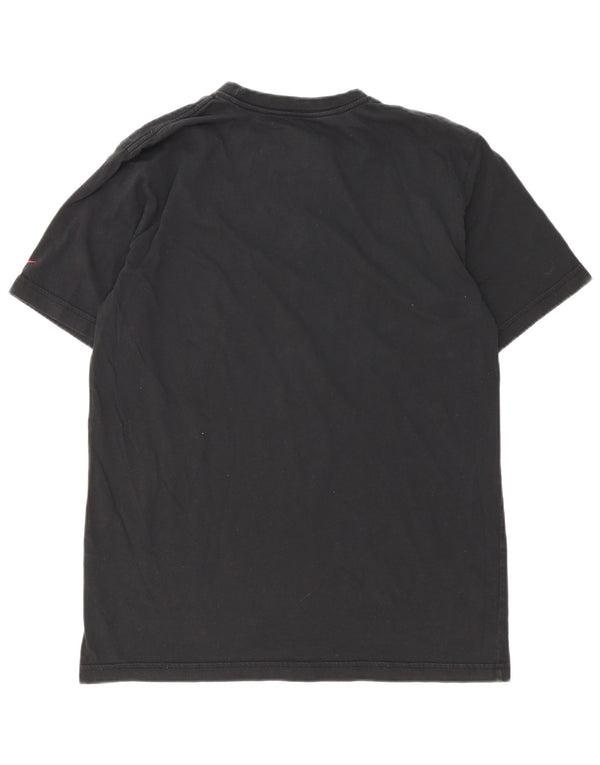 Nike Mens Standard Fit Graphic T-Shirt Top UK 38/40 Medium Black Cotton