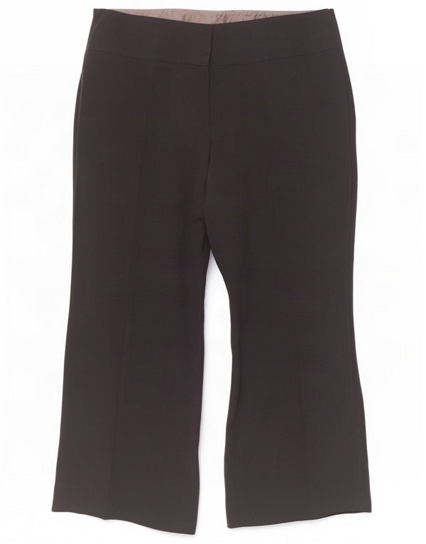 Marks & Spencer női széles szárú alkalmi nadrág UK 18 XL W38 L28 fekete