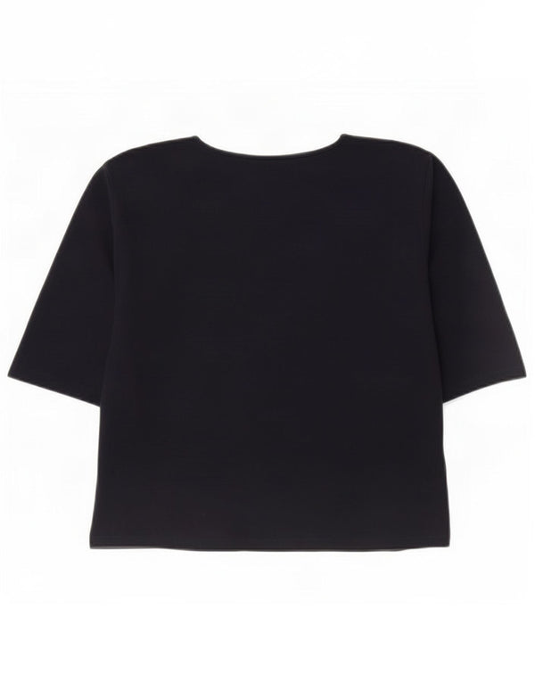 Женская футболка Ralph Lauren Top UK 18 XL, темно-синий хлопок