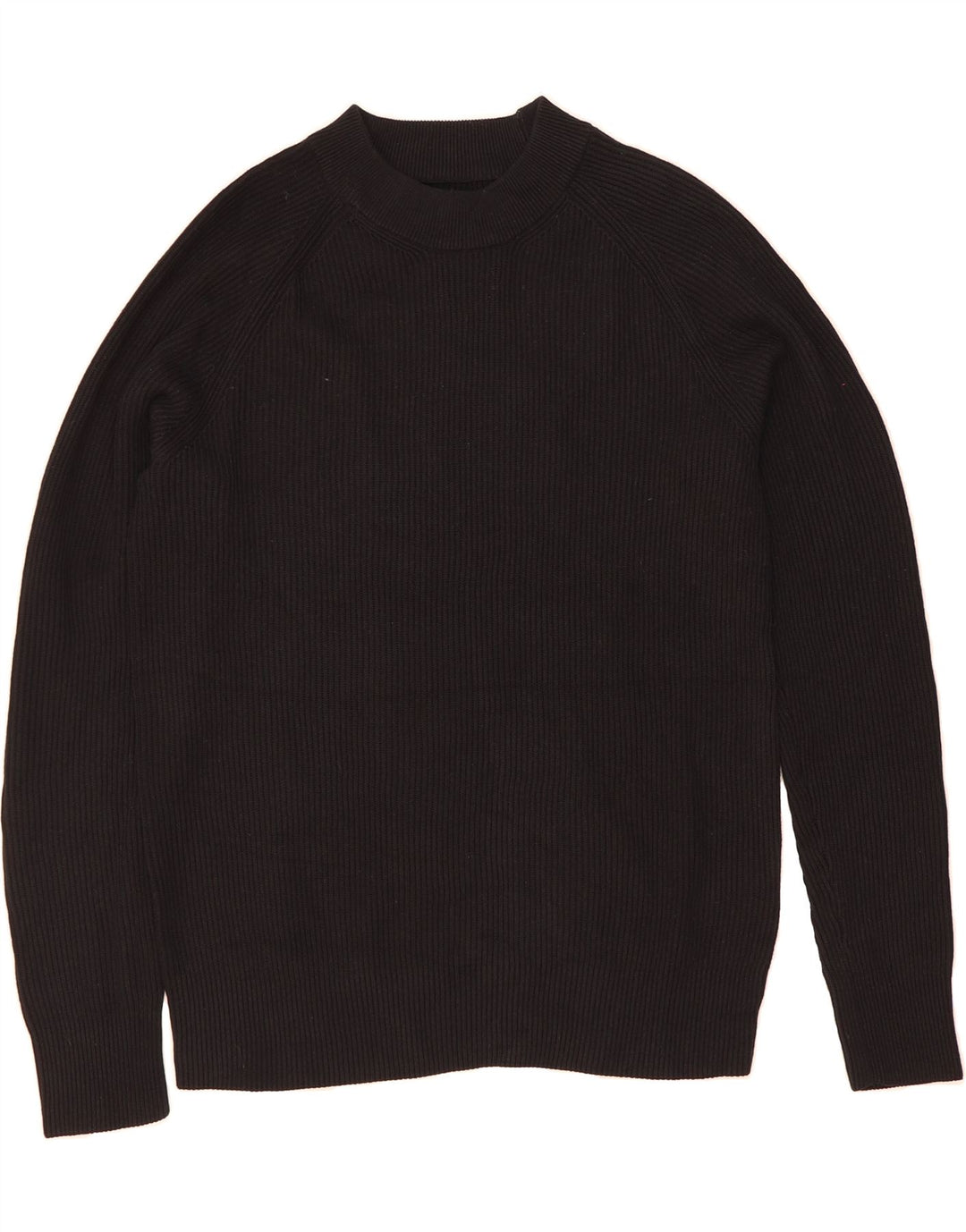 JACK & JONES Mens Crew Neck Jumper Sweater Large Black Cotton Vintage Jack & Jones and Second-Hand Jack & Jones from Messina Hembry 