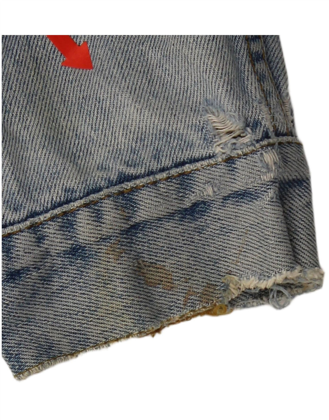Levi's Mens Denim Jacket UK 38 Medium Blue Cotton