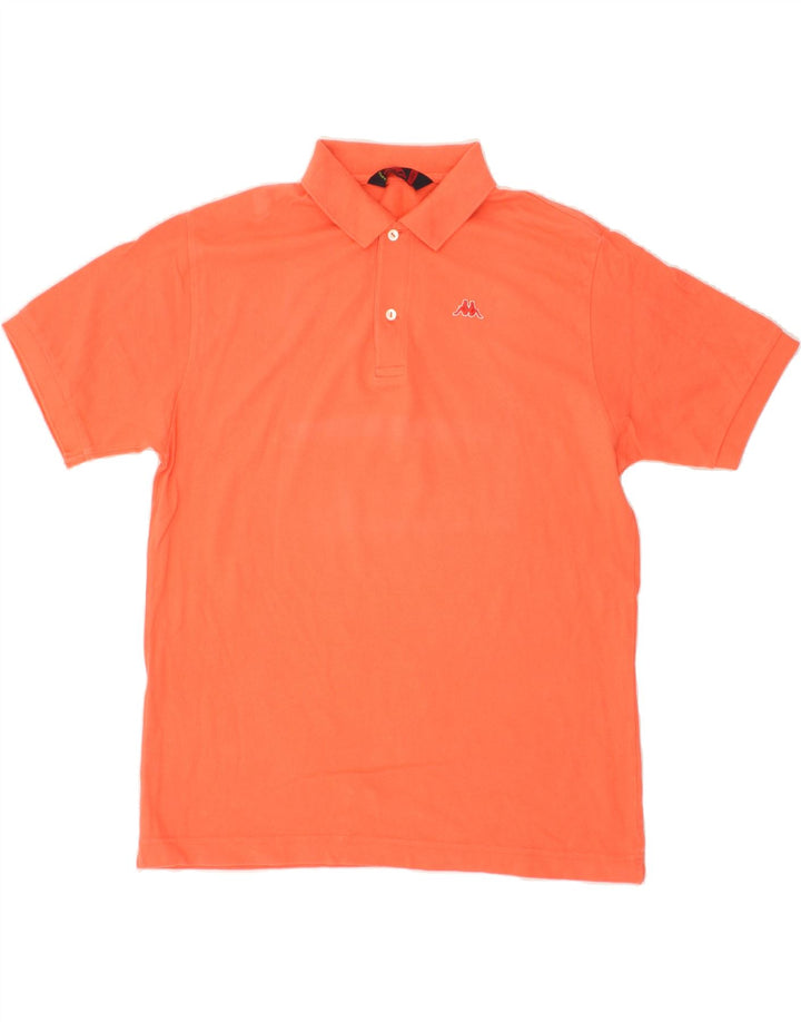 KAPPA Mens Polo Shirt Large Orange Cotton Vintage Kappa and Second-Hand Kappa from Messina Hembry 